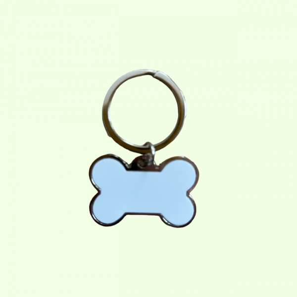 Double Sided Dog Bone Keyring