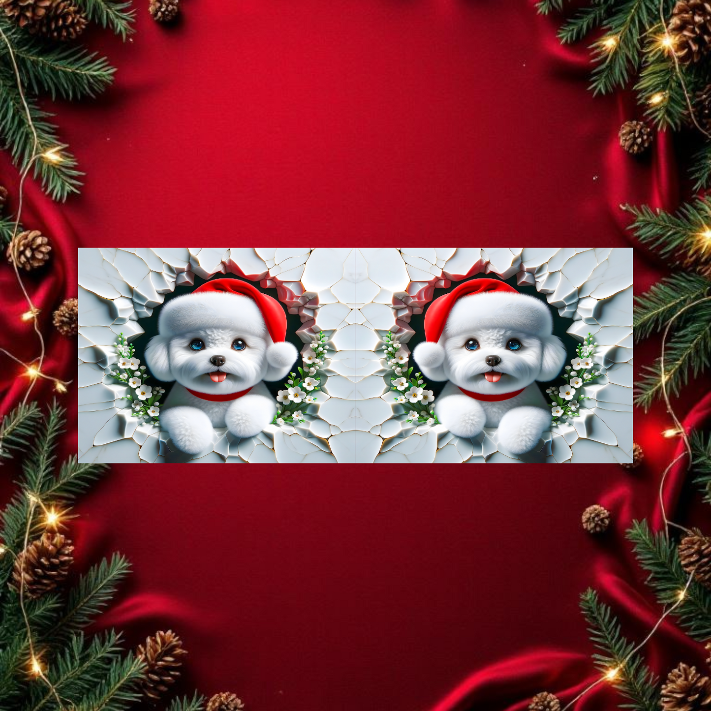3D Christmas Smash Mugs