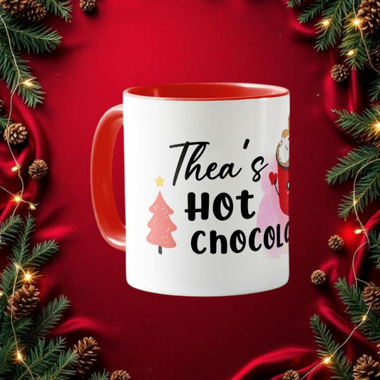Personalised Hot Chocolate Mug