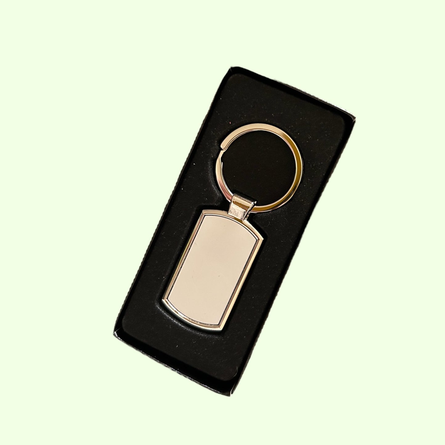 Oblong Keyring