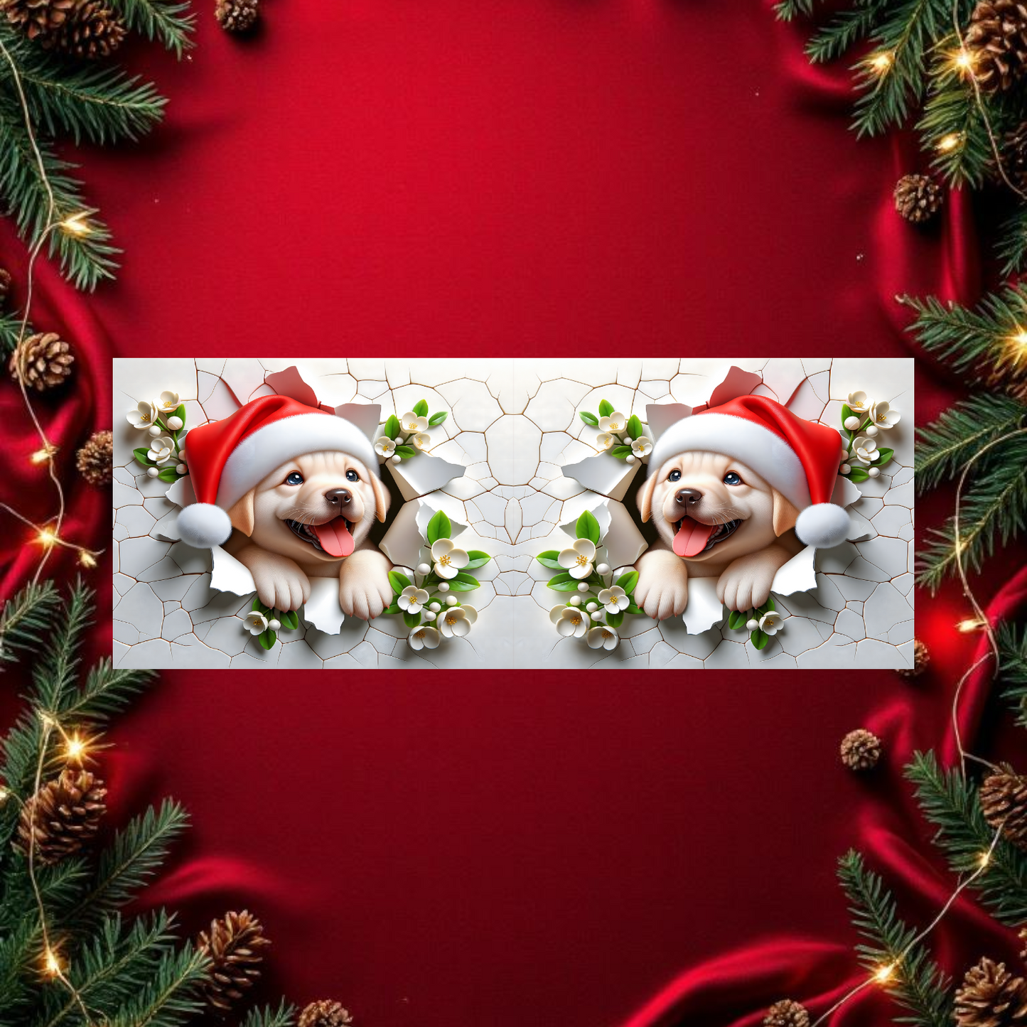 3D Christmas Smash Mugs