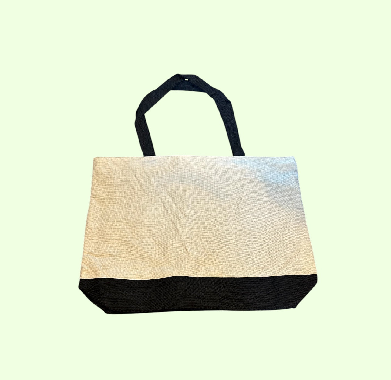 Black Base Tote Bag