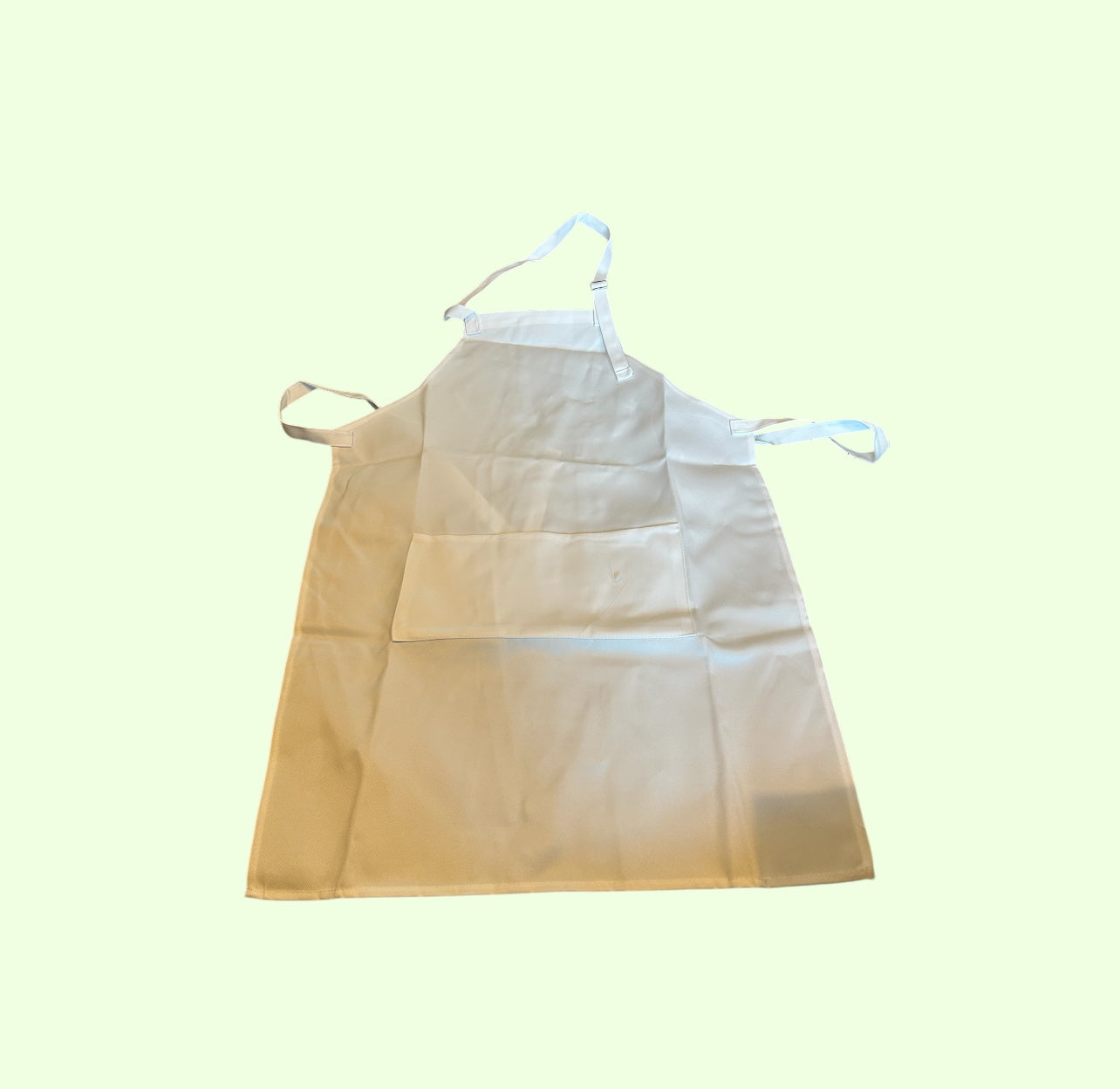 White Kitchen Apron