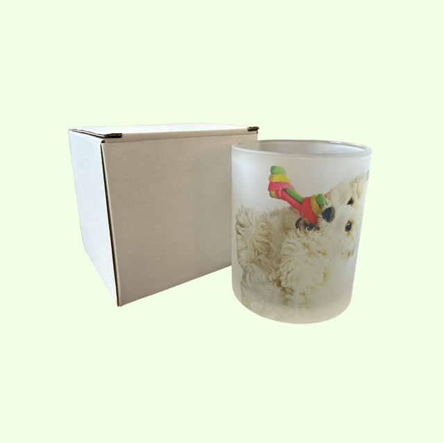 11oz Frosted Glass Mug