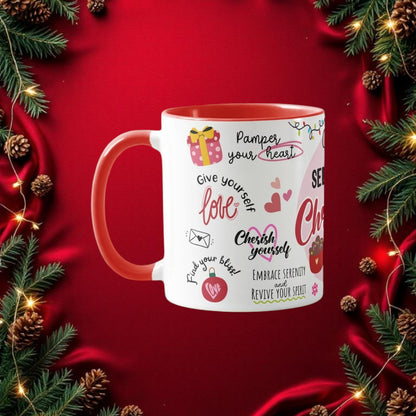 My Self Love Christmas Mug