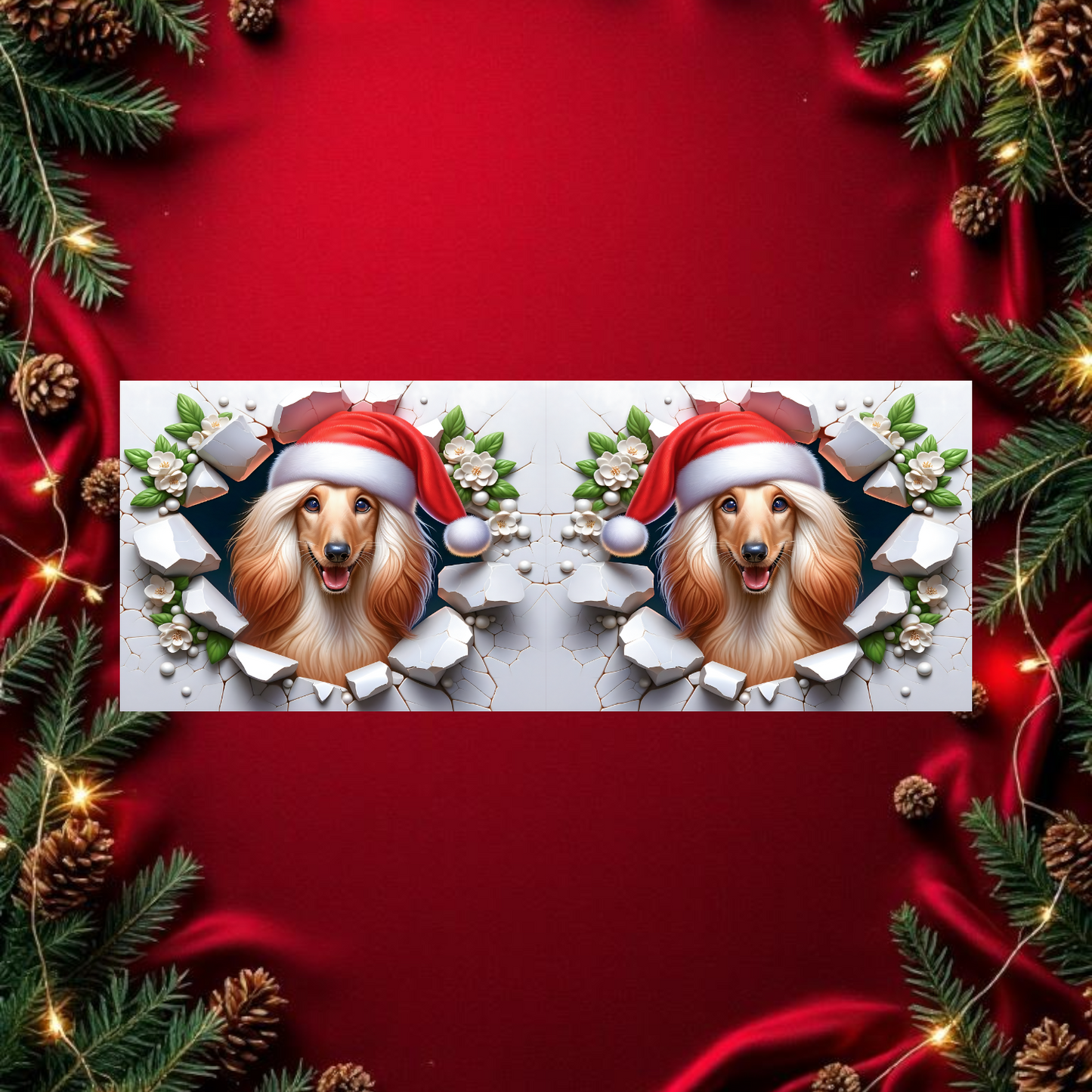 3D Christmas Smash Mugs