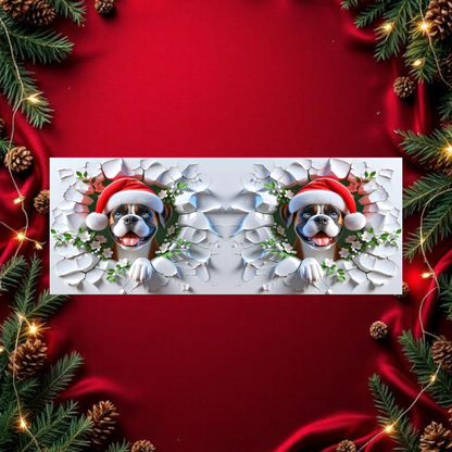 3D Christmas Smash Mugs