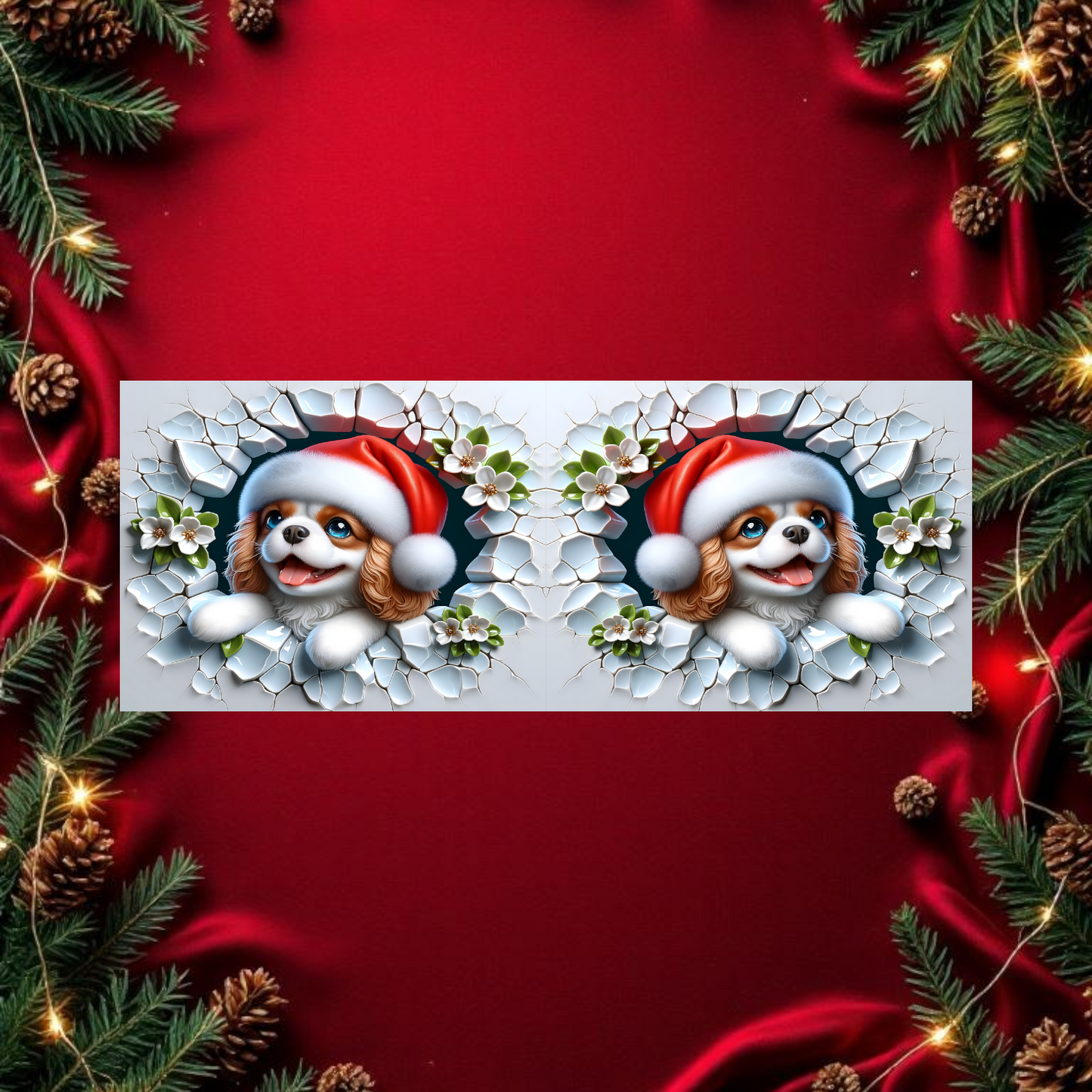 3D Christmas Smash Mugs