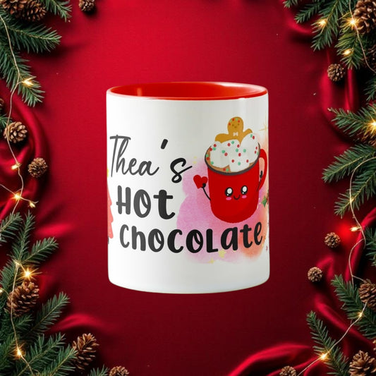Personalised Hot Chocolate Mug