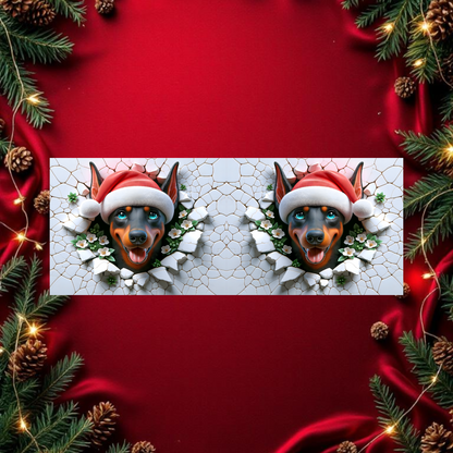 3D Christmas Smash Mugs
