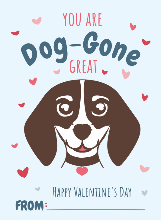 Dog-Gone Great Greetings Card