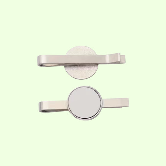 Silver Tie Clip