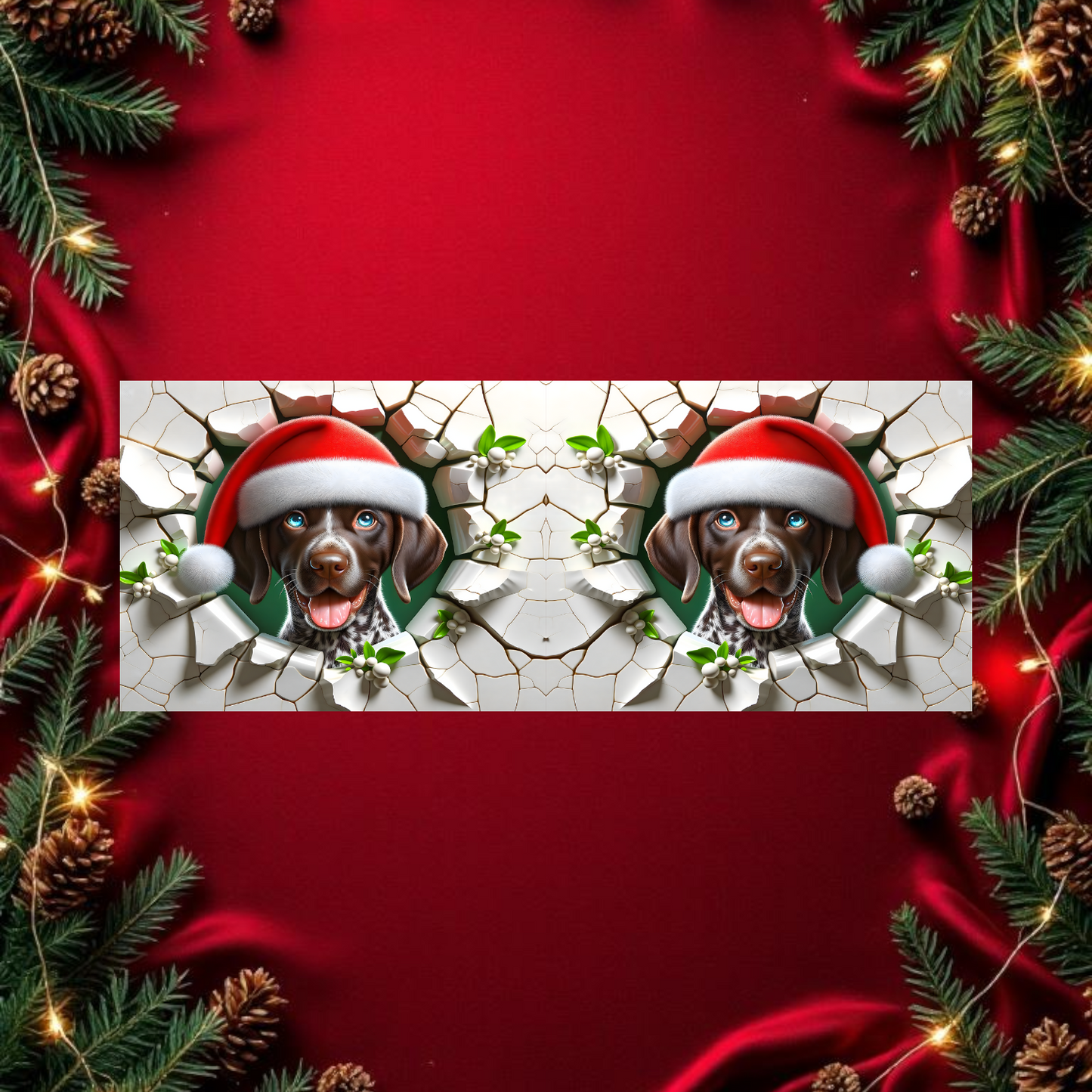 3D Christmas Smash Mugs