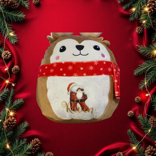 Reindeer Squidgy Toy