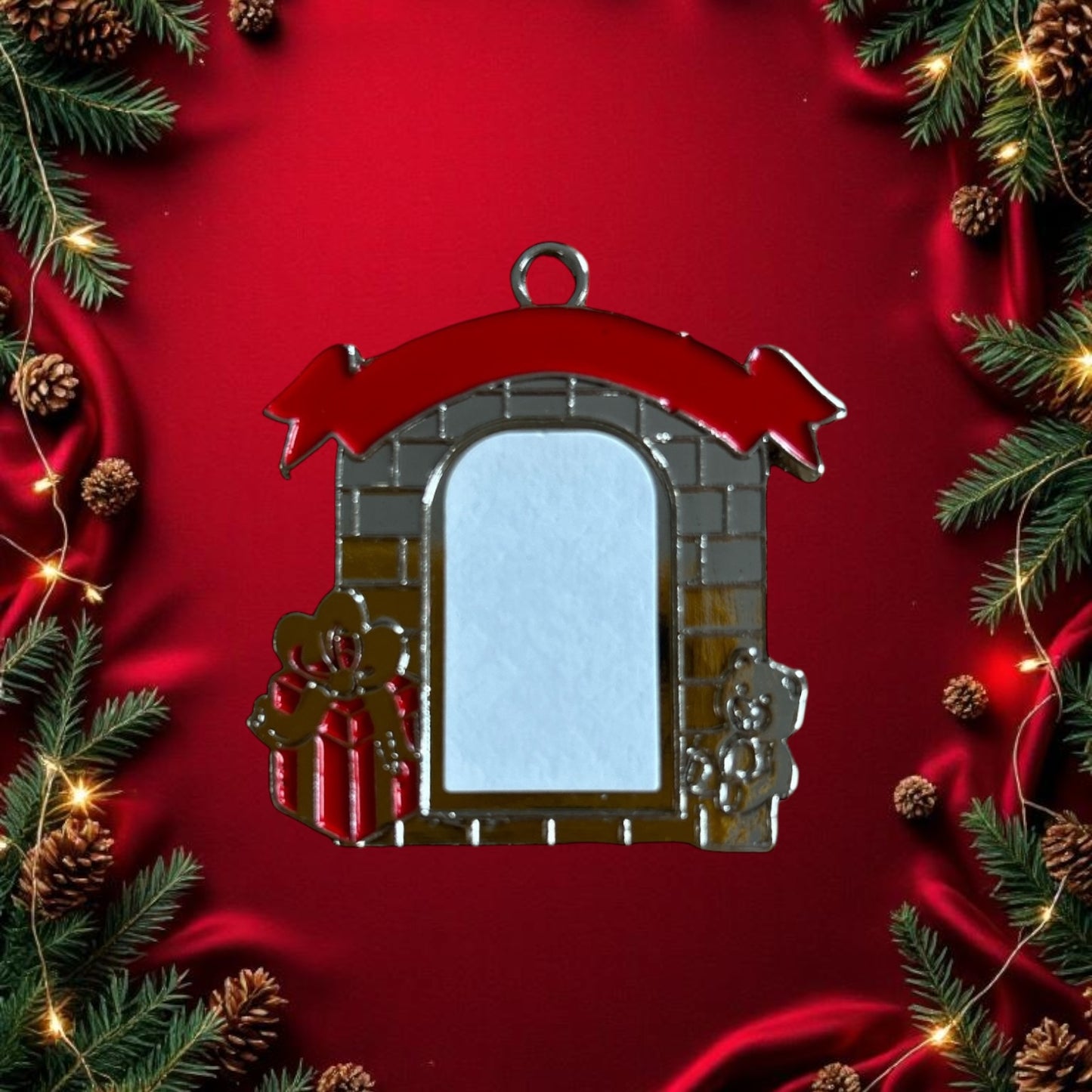 Silver House Ornament