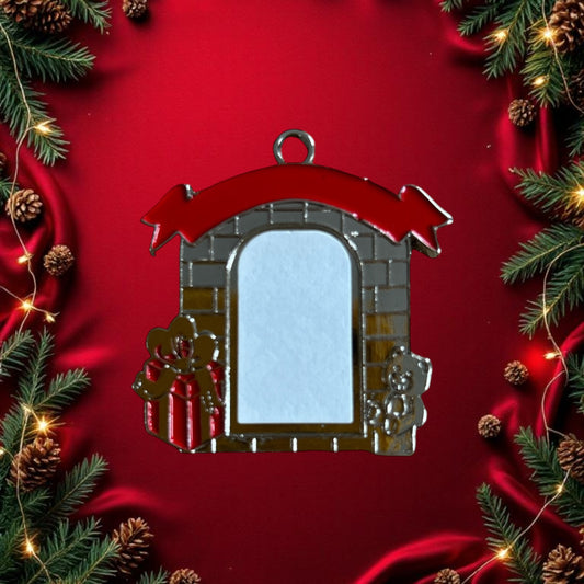 Silver House Ornament