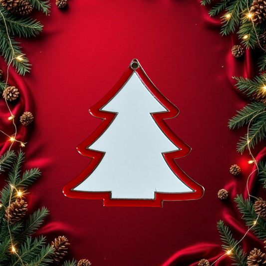 Red Christmas Tree Ornament