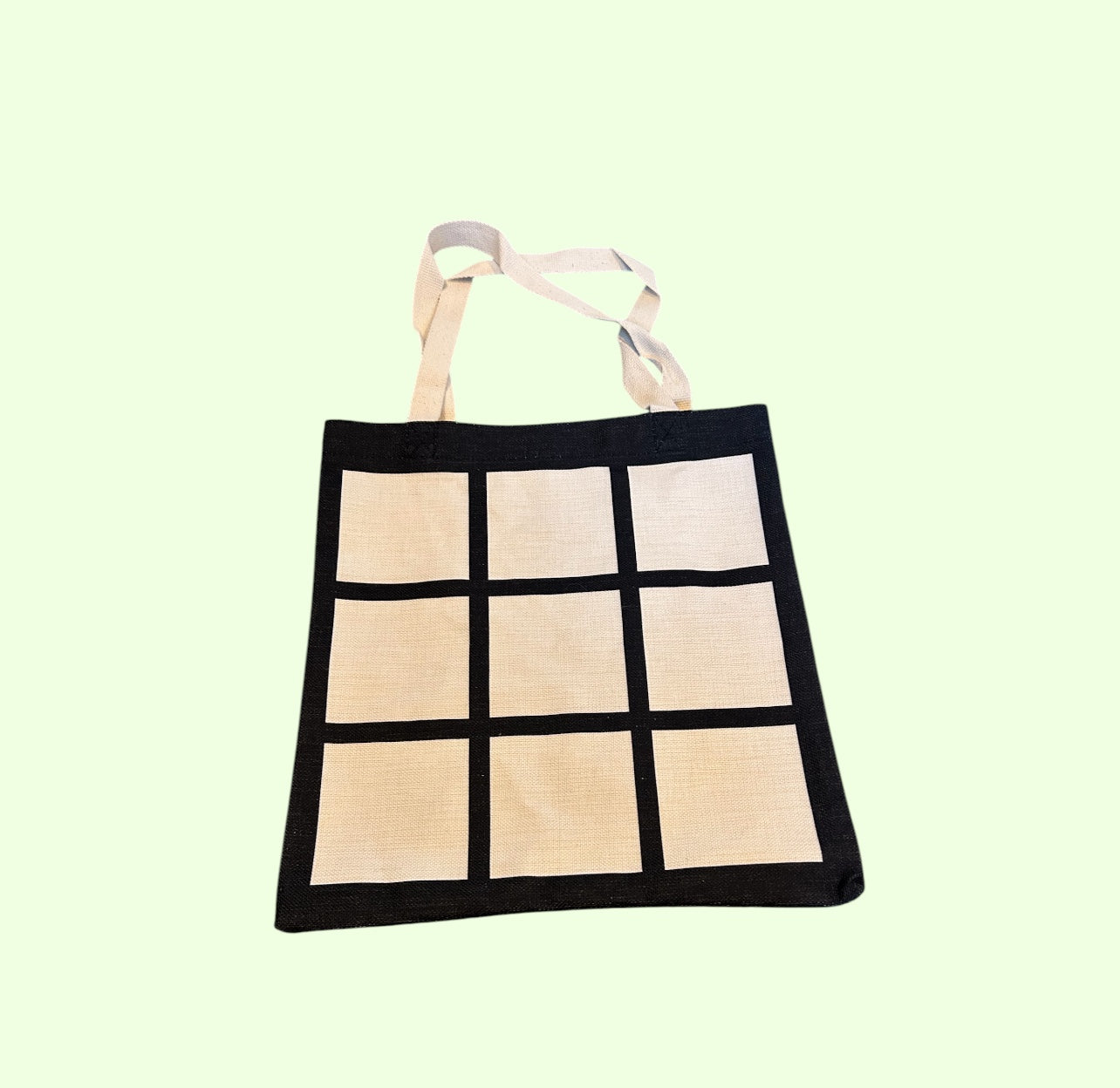 Panelled Tote Bag