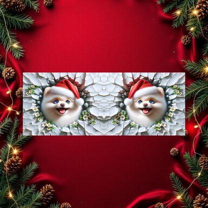 3D Christmas Smash Mugs