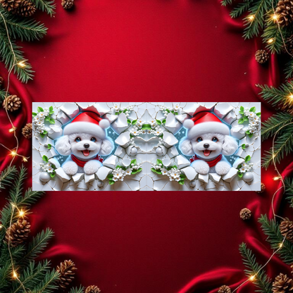 3D Christmas Smash Mugs