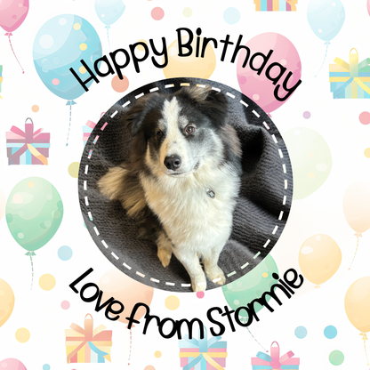 Birthday Balloon Card