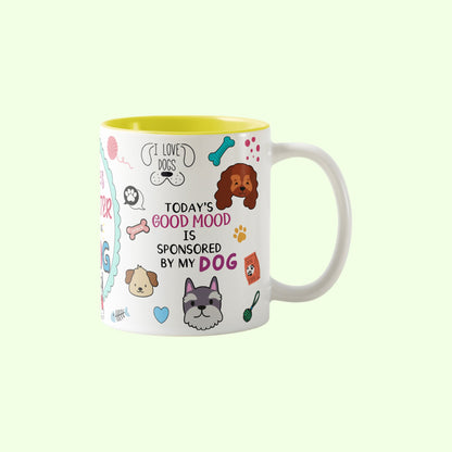 Life is better with a dog mug