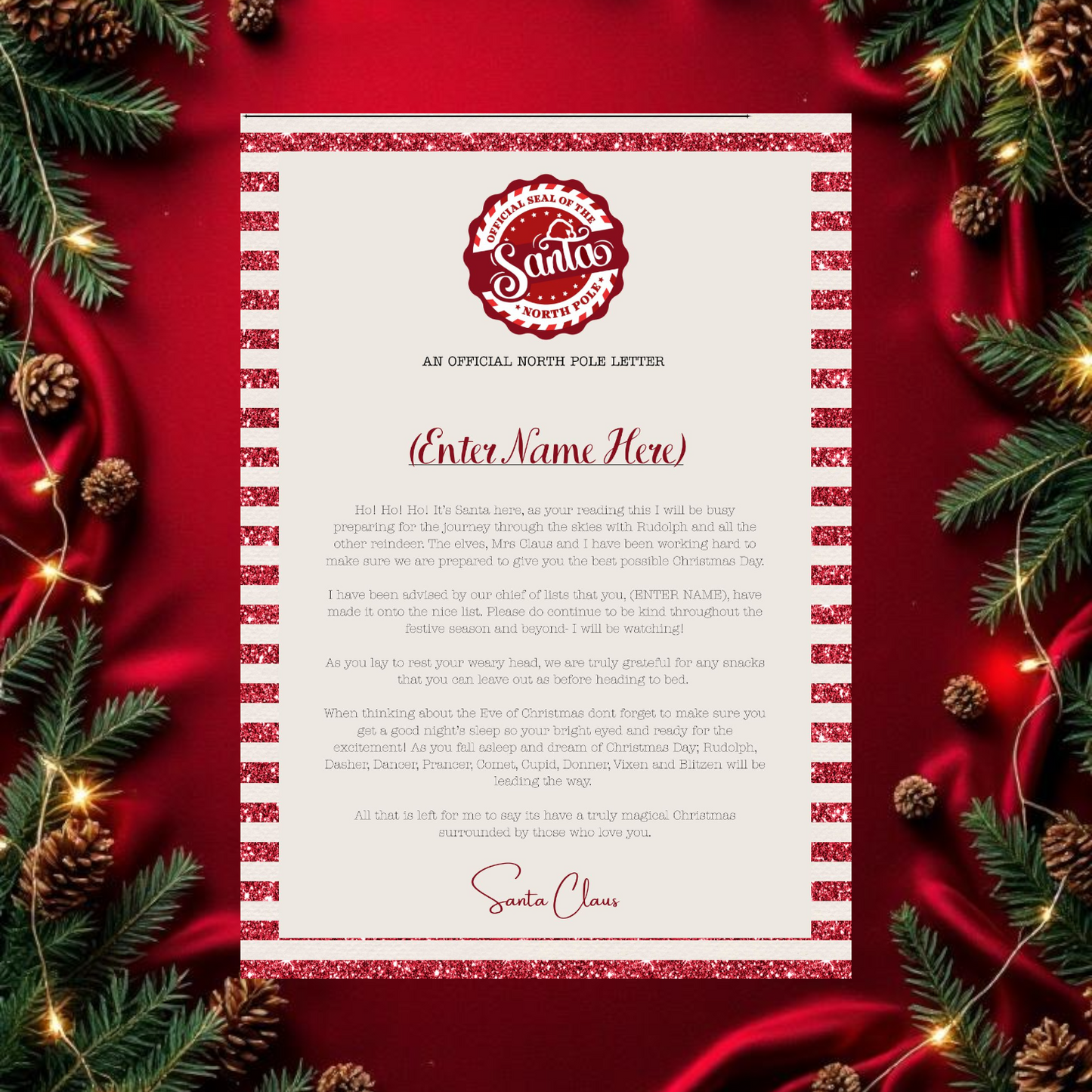 Letter From Santa