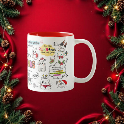 Purrfect Christmas Mug