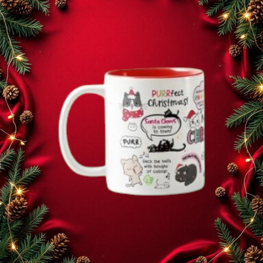 Purrfect Christmas Mug