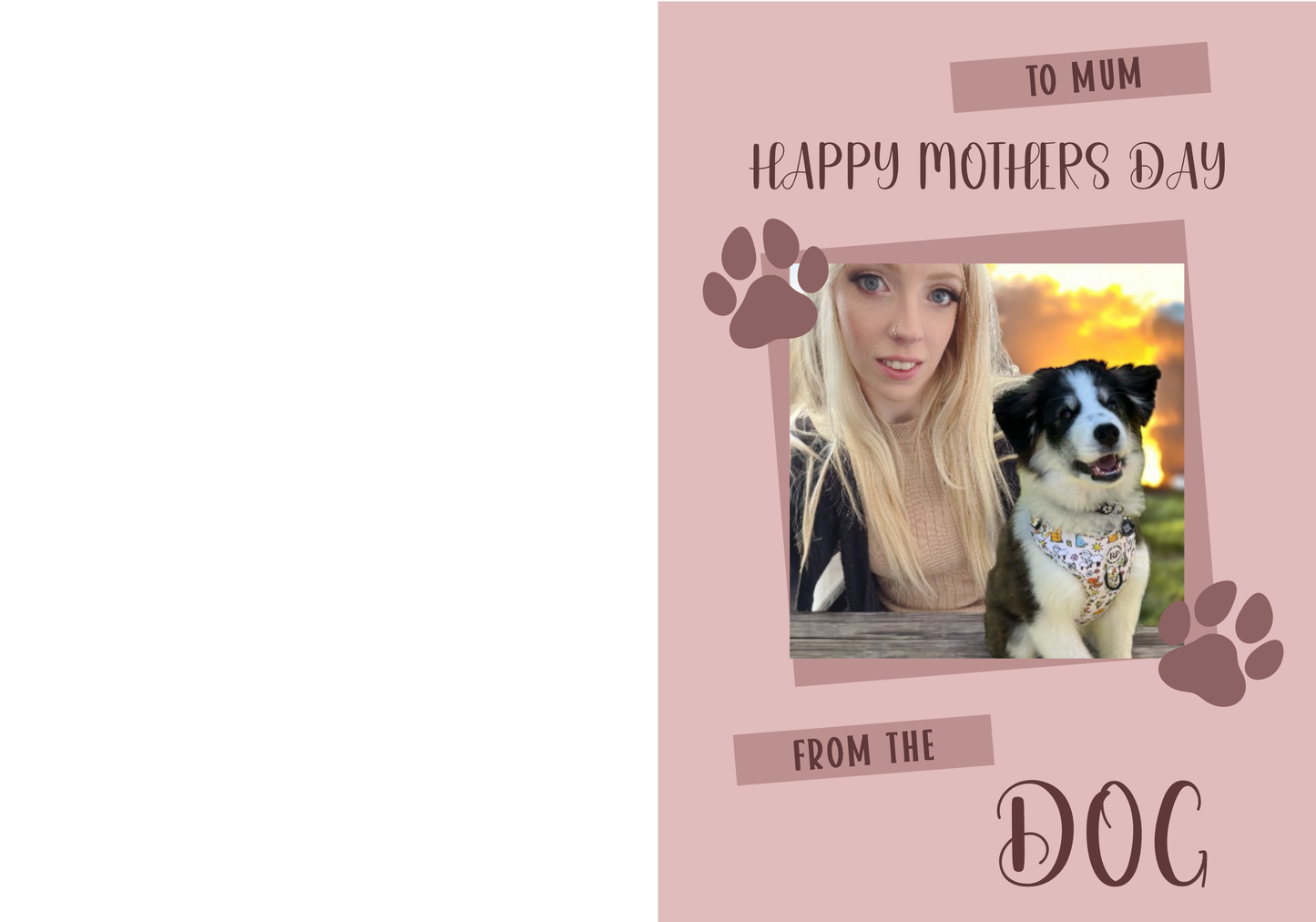Mothers Day from the dog