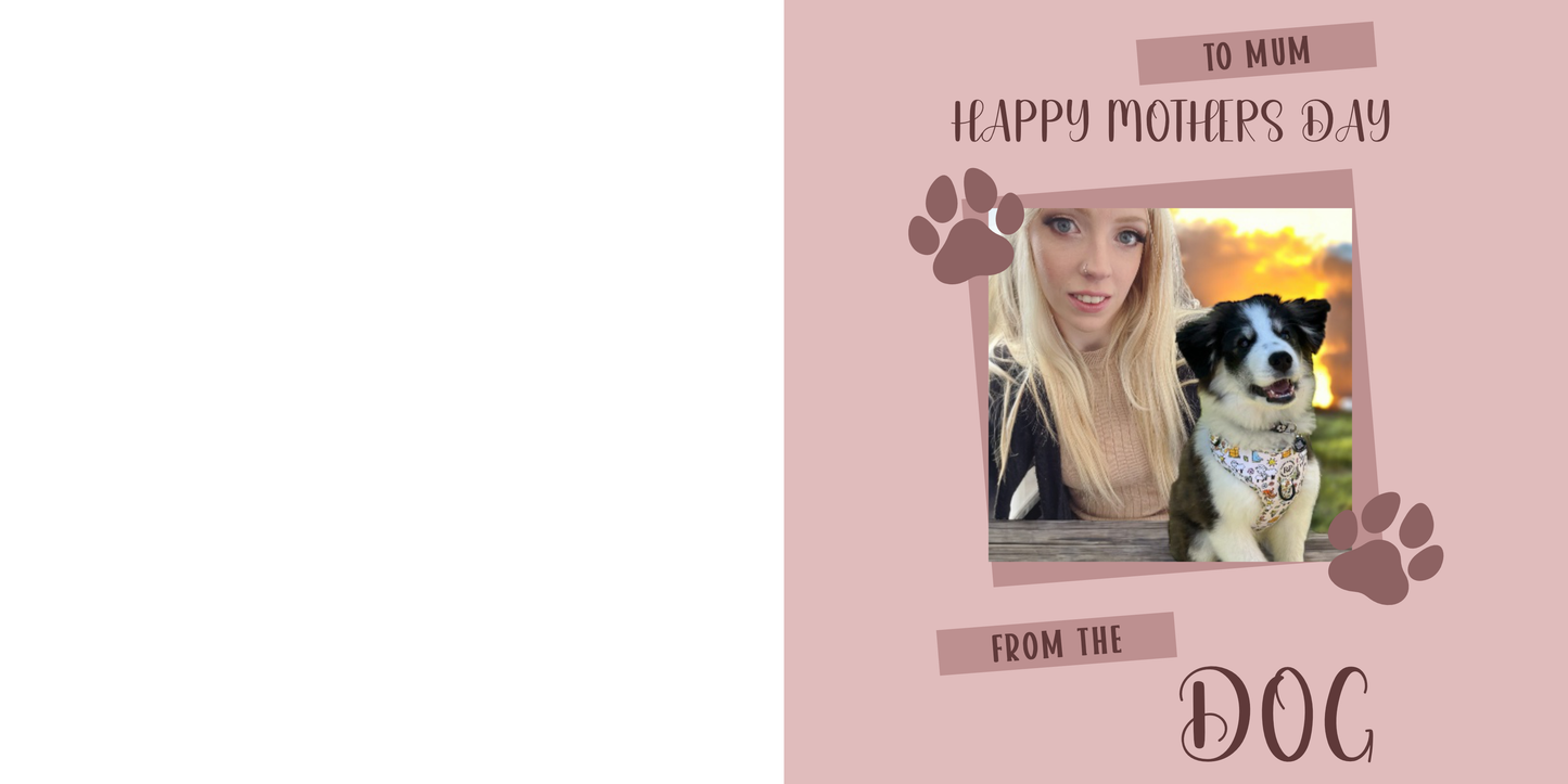 Mothers Day from the dog
